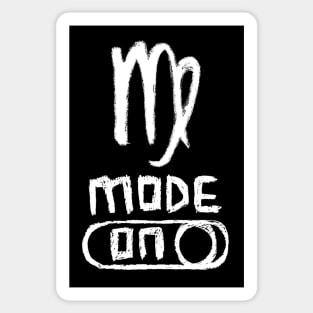 Virgo Mode ON, Zodiac Sign Sticker